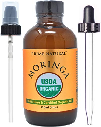 Organic Cold Pressed Moringa Oil - 4oz