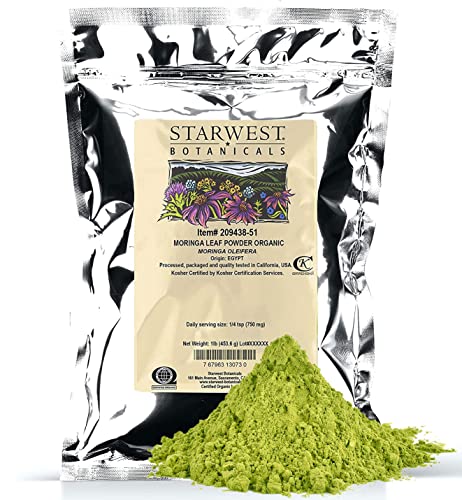Organic Moringa Leaf Powder | Ideal for Drinks