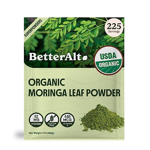 USDA Certified Organic Moringa Powder - 224 Servings