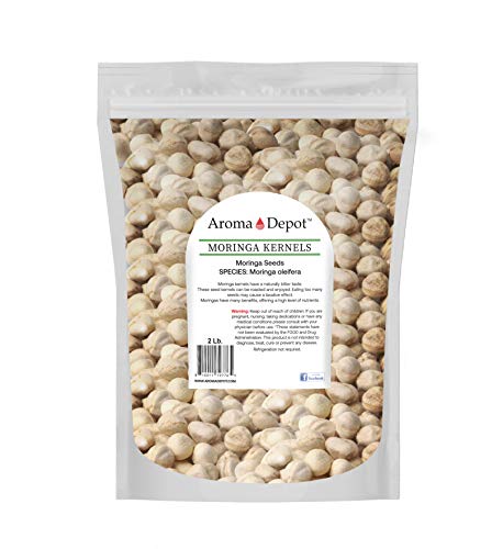 Raw Moringa Seeds - 2lb Bag