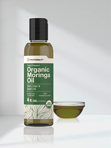 Certified Organic Moringa Oil | 4 fl oz
