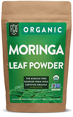 Organic Moringa Leaf Powder for Smoothies & Recipes