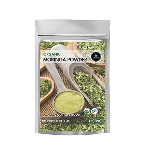 Organic Moringa Powder | 5lbs Bulk Bag