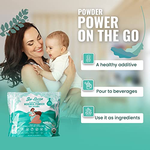 Premium Organic Moringa Powder for Breastfeeding Moms