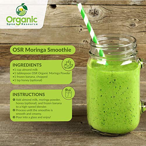 SHOPOSR’s Raw Organic Moringa Powder (8 words)