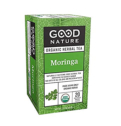 Good Nature Moringa Tea, 1.4 Ounce, 20 Count (Pack of 1)