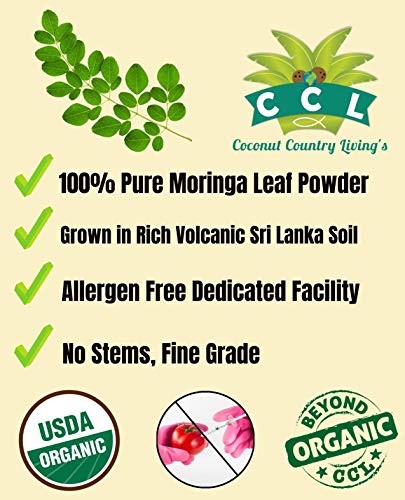 Premium Organic Moringa Leaf Powder - Nutrient Dense Boost