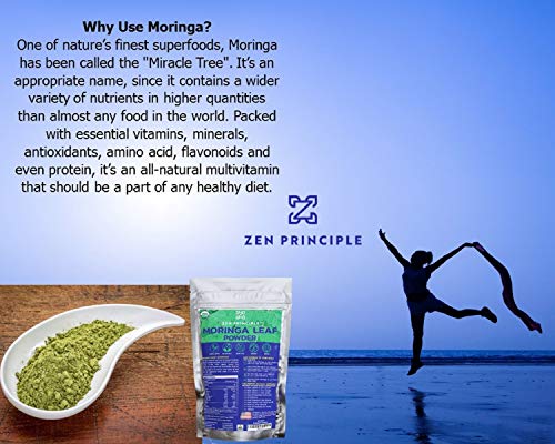 Organic Sun-Dried Moringa Powder - Energy Boost Superfood