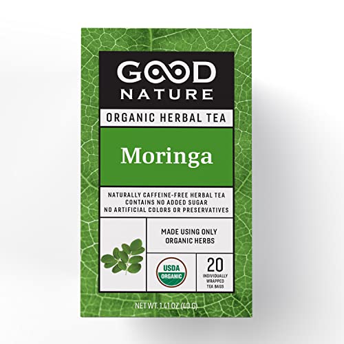 Good Nature Moringa Tea, 1.4 Ounce, 20 Count (Pack of 1)