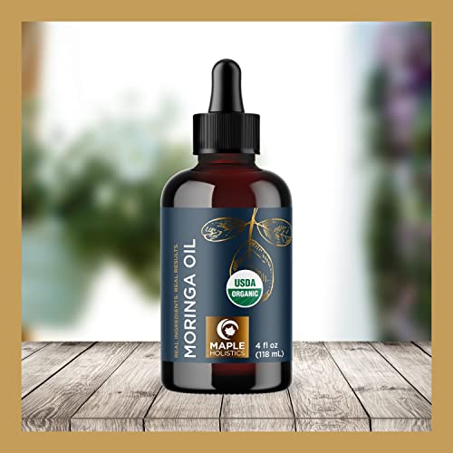 Organic Moringa Oil for Hair and Skin