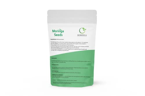 Organic PKM1 Moringa Seeds - 10 oz