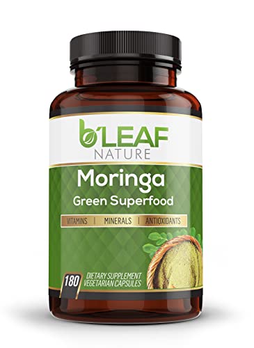 Organic Moringa Energy & Immune Boost - 180 Capsules