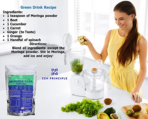 Organic Moringa Leaf Powder - USDA Certified