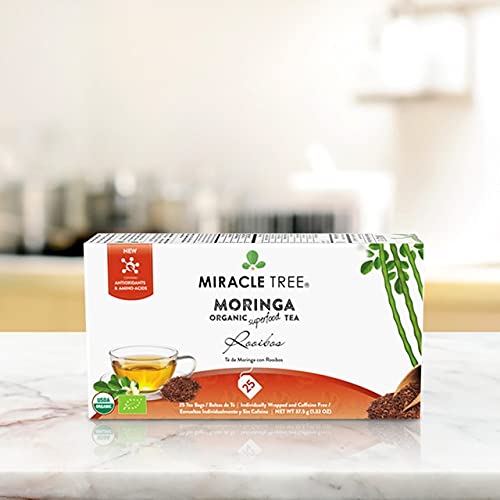 Organic Moringa Rooibos Superfood Tea - 25 Bags