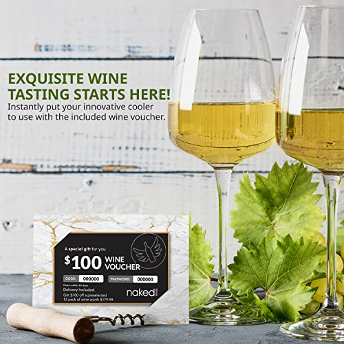 SCHMECKE 18-Bottle Wine Refrigerator with Lock