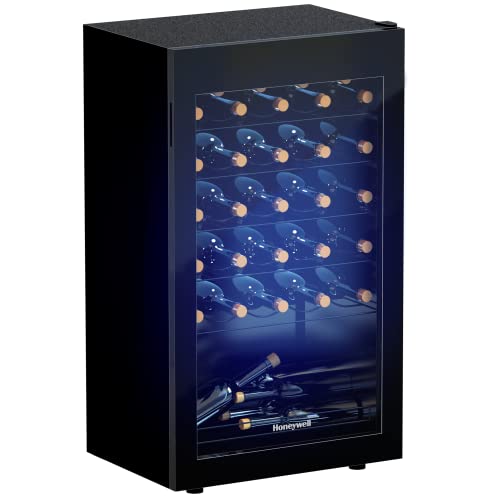 Honeywell H34WCB Wine Cooler, Black