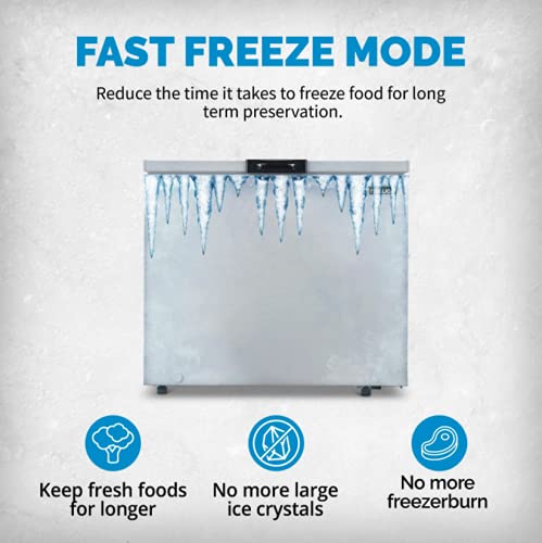 Digital 7 cu.ft. Chest Freezer with Fast Freeze
