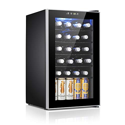 24-Bottle Wine and Beverage Mini Fridge