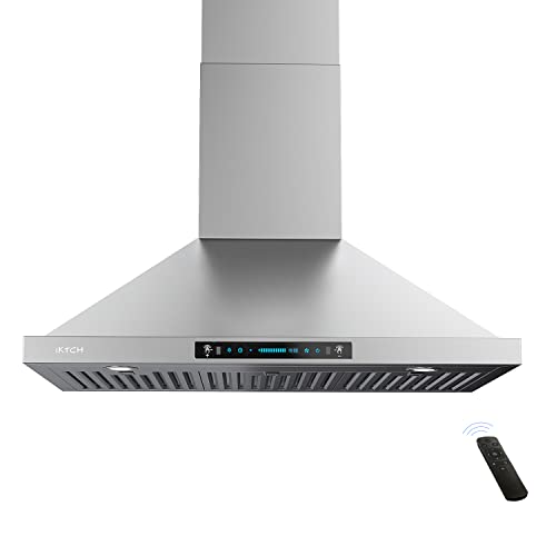 36" Stainless Steel Wall Mount Range Hood