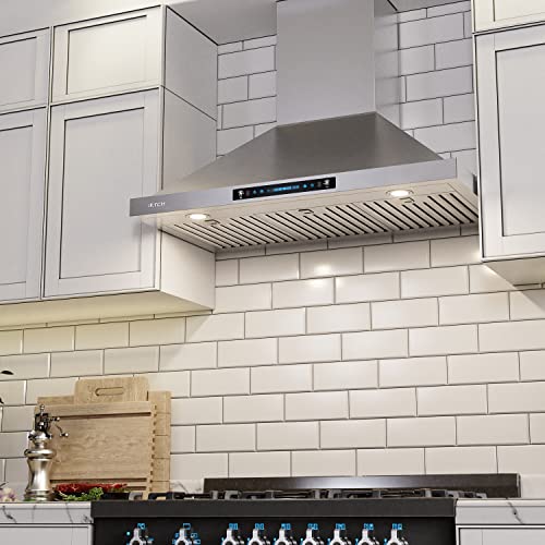 36" Stainless Steel Wall Mount Range Hood