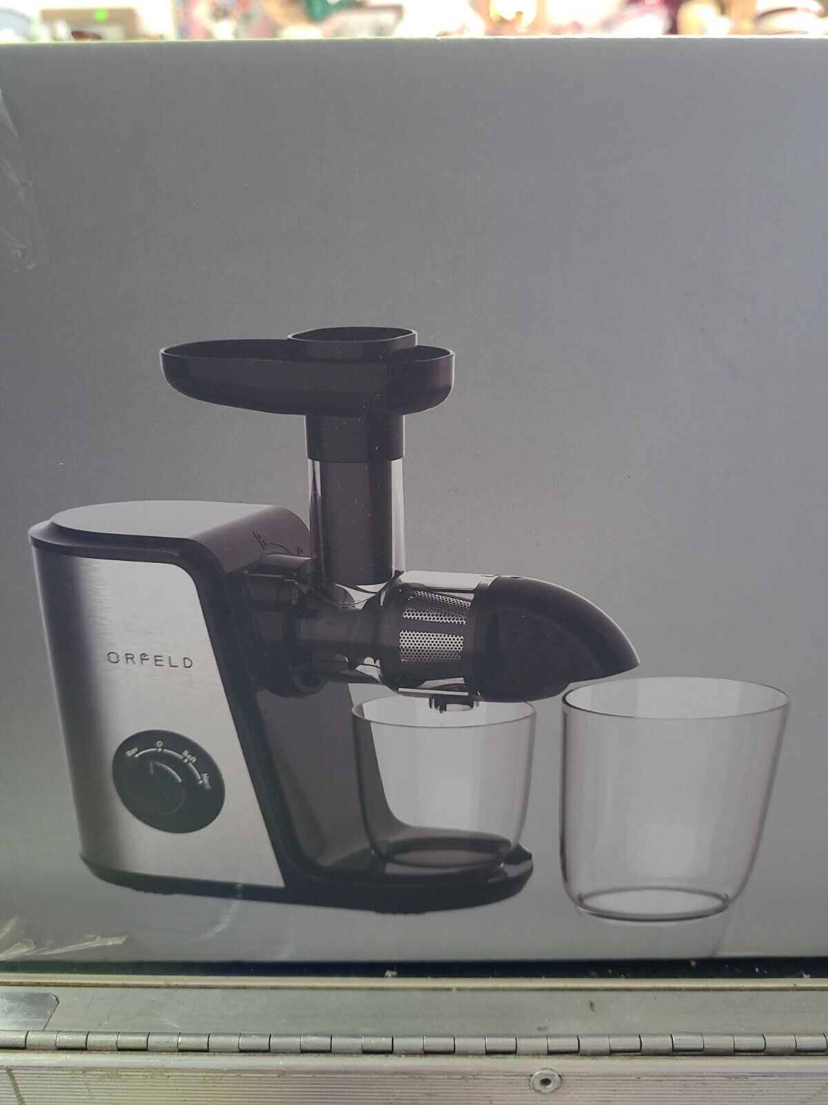 ORFELD Slow Masticating Juicer - Vegetable Fruit Extractor