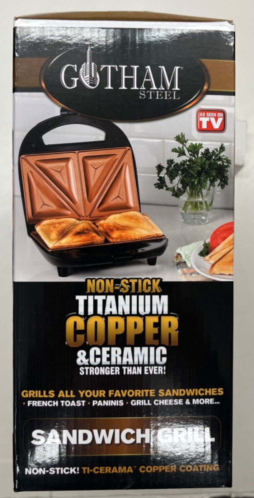 Gotham Steel Sandwich Grill 