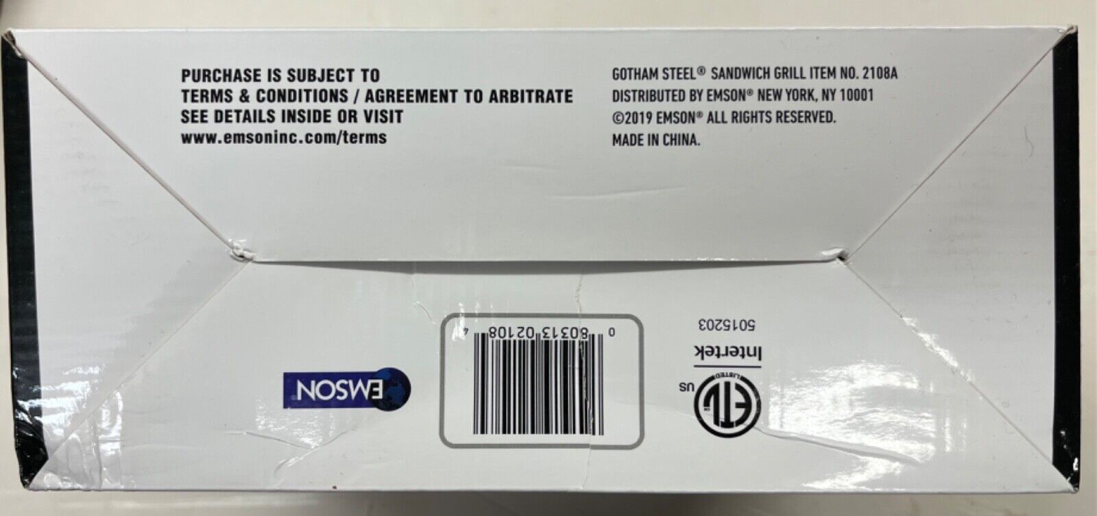 Gotham Steel Sandwich Grill 