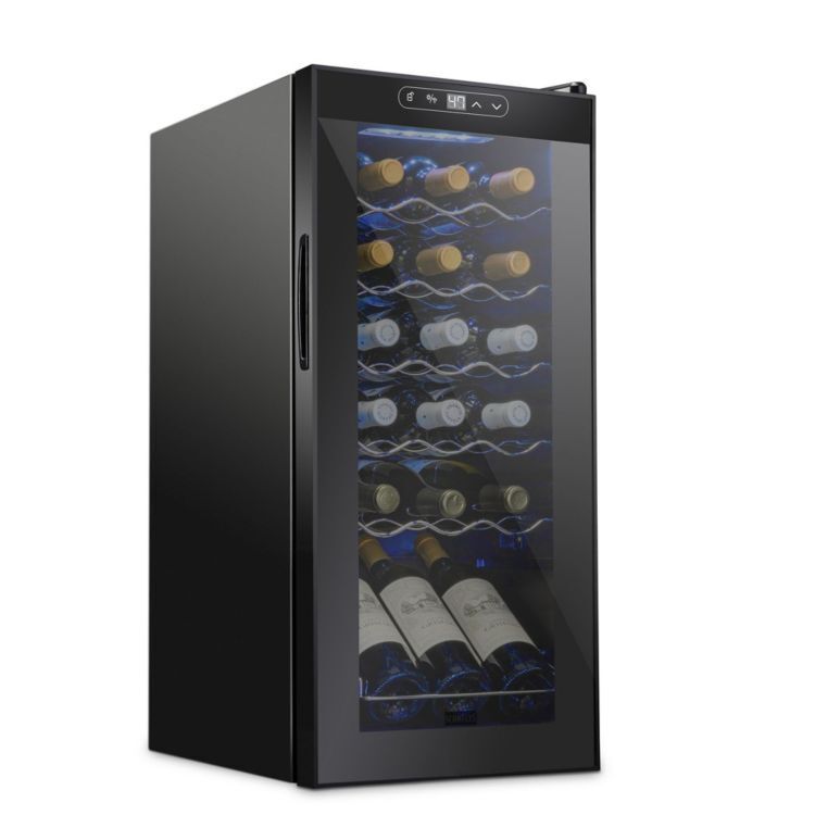 SCHMECKE 18-Bottle Wine Refrigerator with Lock