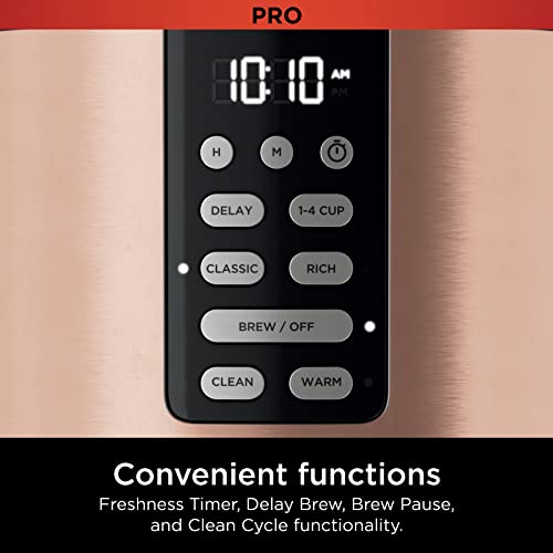 Ninja XL Programmable Coffee Maker with Timer, Copper