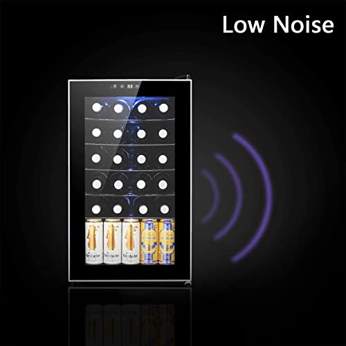 24-Bottle Wine and Beverage Mini Fridge