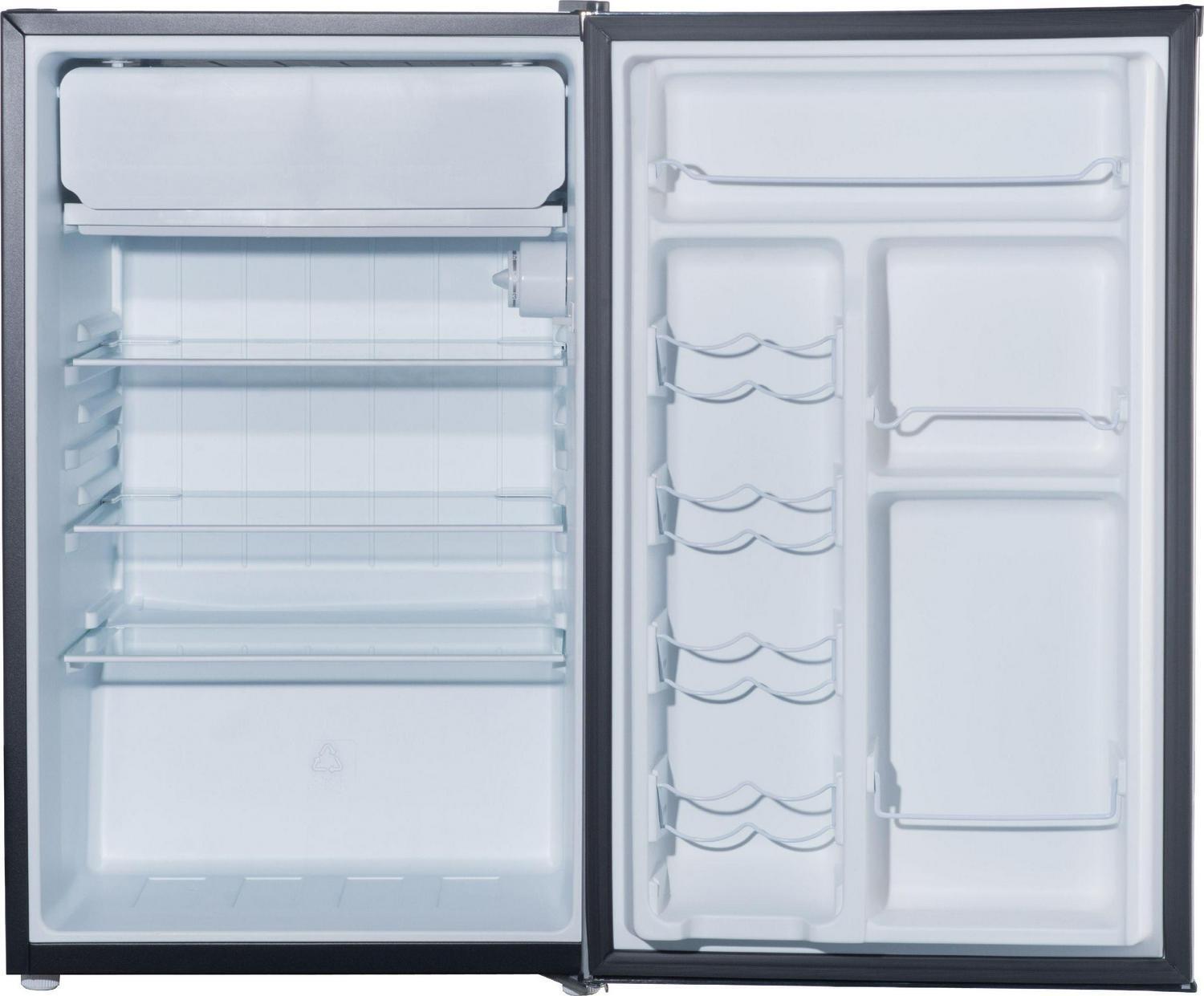 Galanz Stainless Steel Mini Fridge, 4.3 cu ft