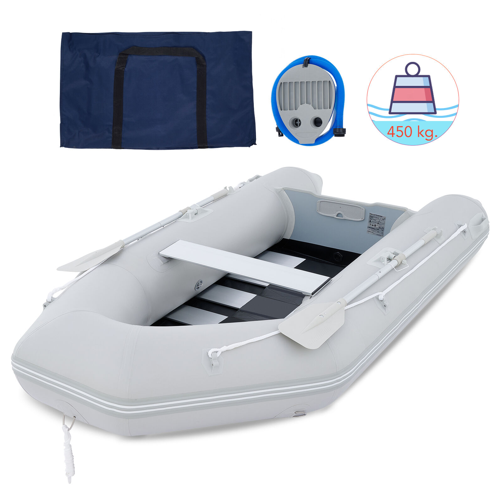 10ft Inflatable Boat Raft for Fishing & Rescue