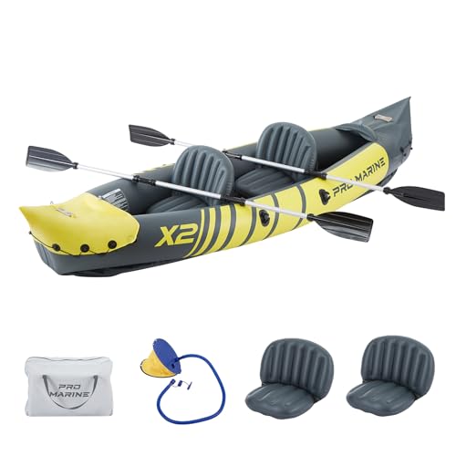 PROMARINE Inflatable Kayak Set with Aluminum Oars
