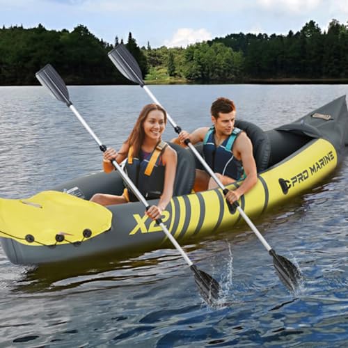 PROMARINE Inflatable Kayak Set with Aluminum Oars