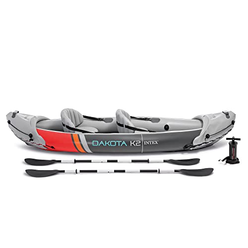 Intex Dakota K2 2 Person Inflatable Kayak & Kit