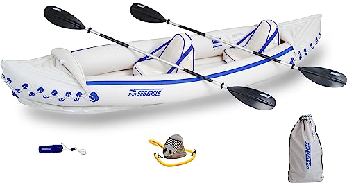 Sea Eagle 370K Pro 3-Person Inflatable Kayak & Canoe
