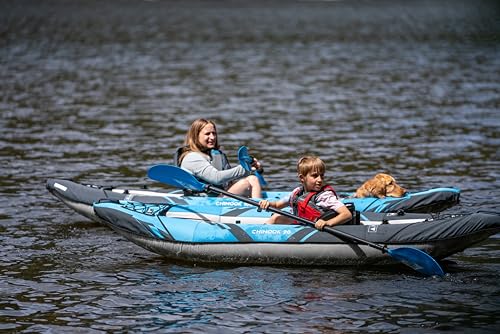 AQUAGLIDE Chinook 90 Inflatable 9' Kayak Kit Pack