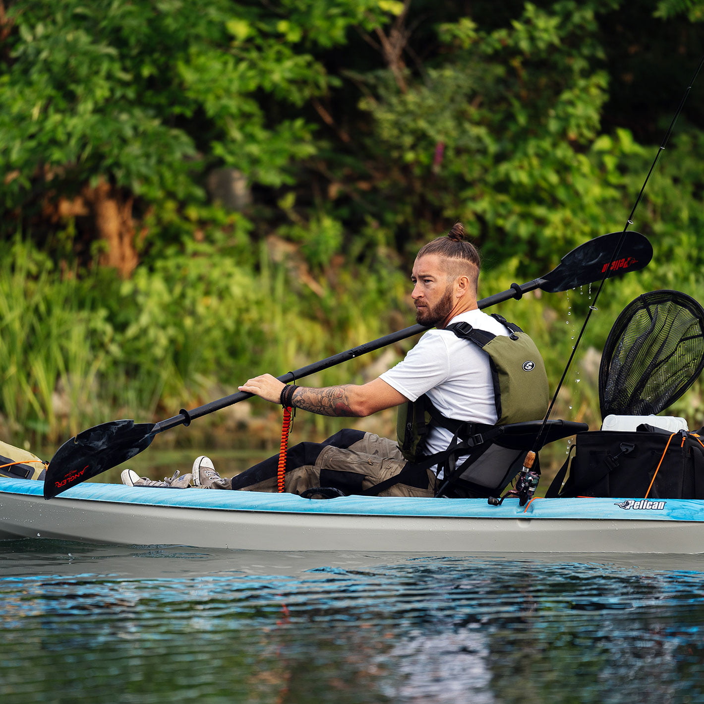 Pelican Poseidon Angler Kayak Paddle, 94.5