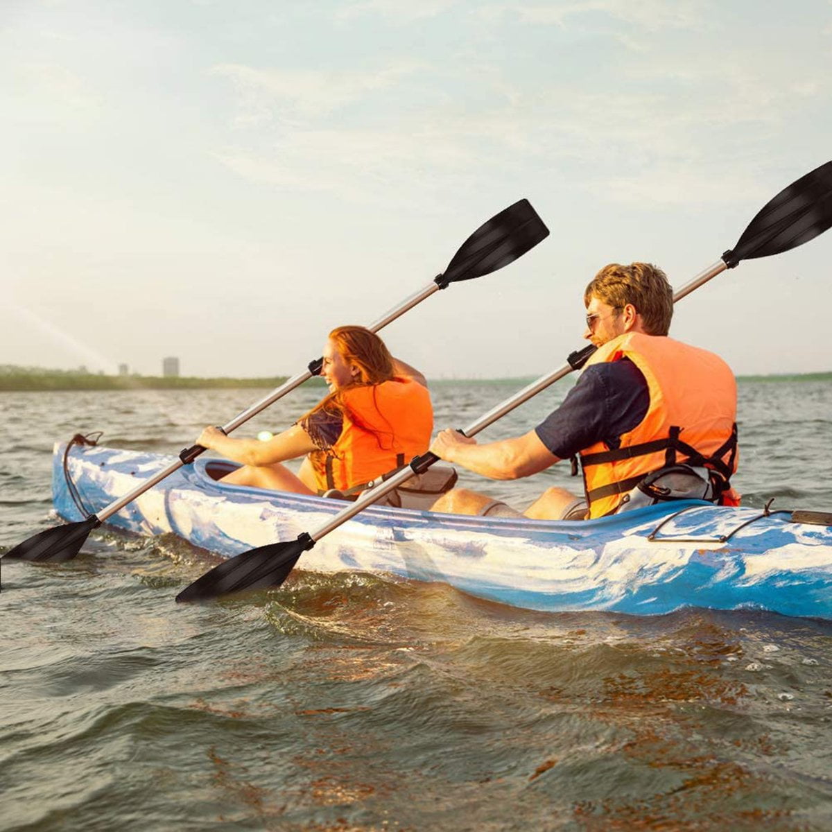 Detachable 2 in 1 Kayak Paddle, Lightweight