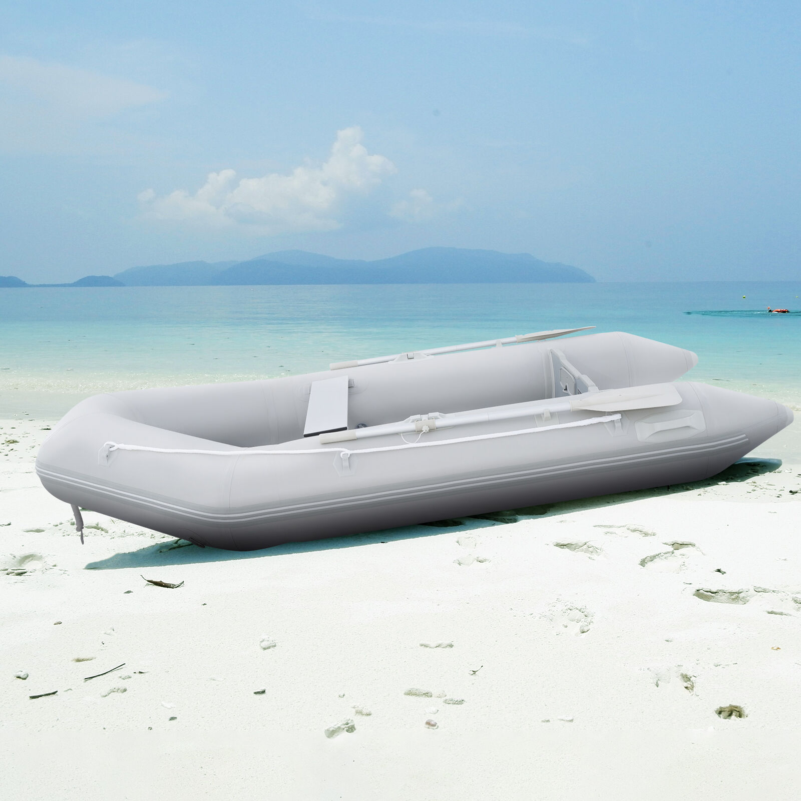 10ft Inflatable Boat Raft for Fishing & Rescue