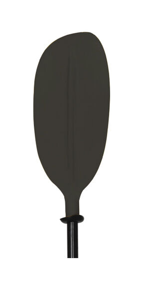 Detachable Lightweight Black Aluminum Kayak Paddle, Asymmetric