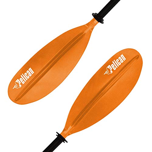 Pelican Orange Kayak Paddle - 220 cm Aluminum
