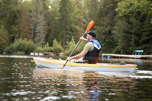 Pelican Orange Kayak Paddle - 220 cm Aluminum