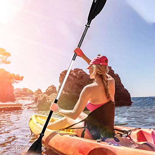 Overmont Kayak Paddle: Heavy Duty Aluminum, Lightweight Oar