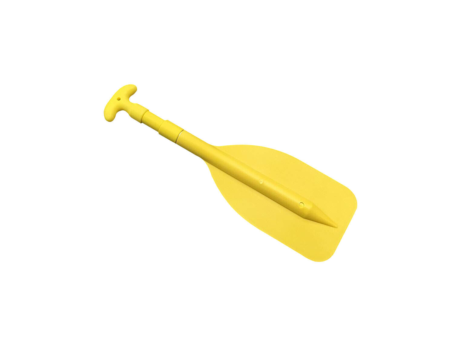 Yellow Telescopic Aluminum Mini Paddle for Kayaking & Rafting