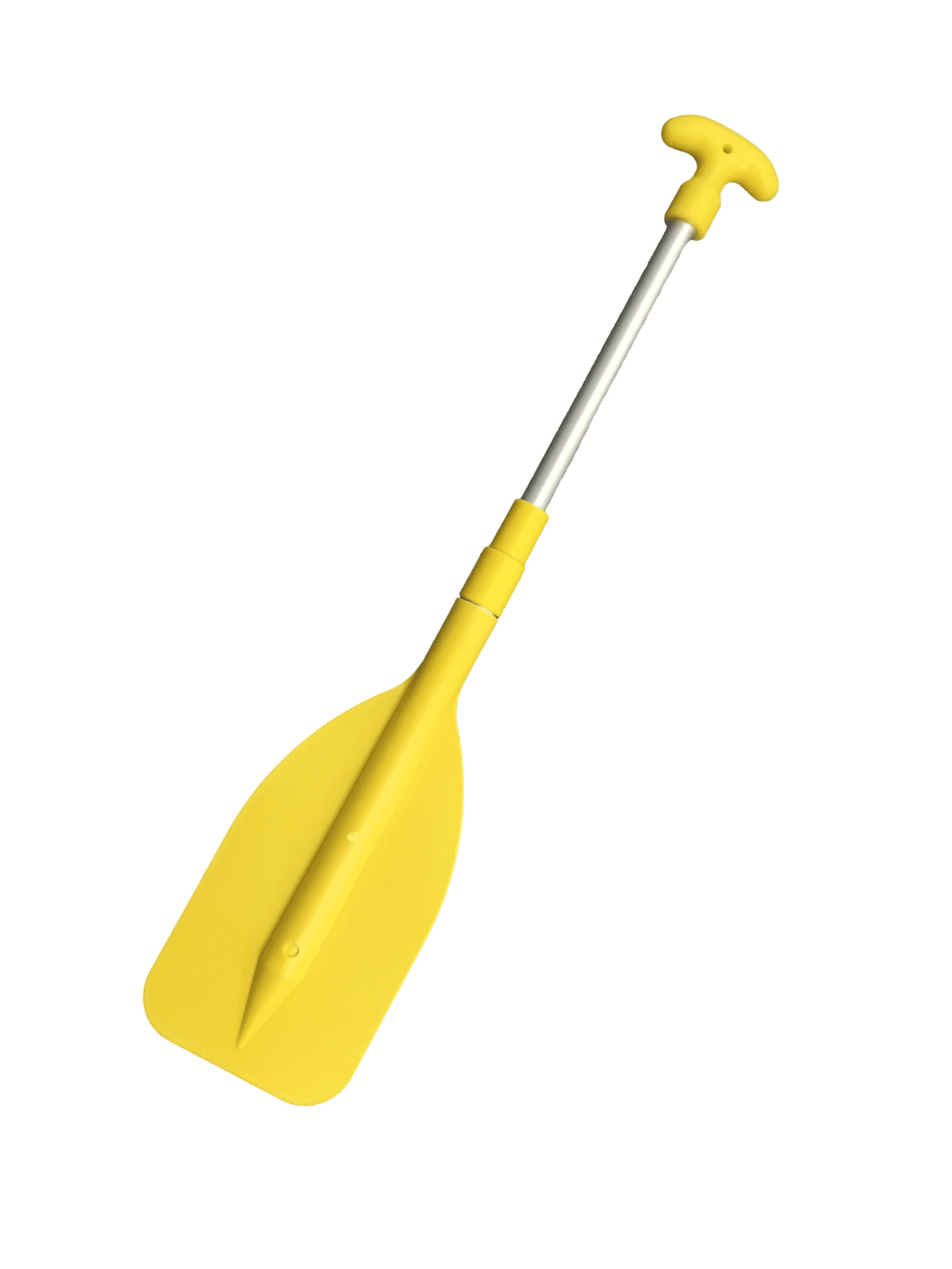 Yellow Telescopic Aluminum Paddle Set for Kayak & Raft