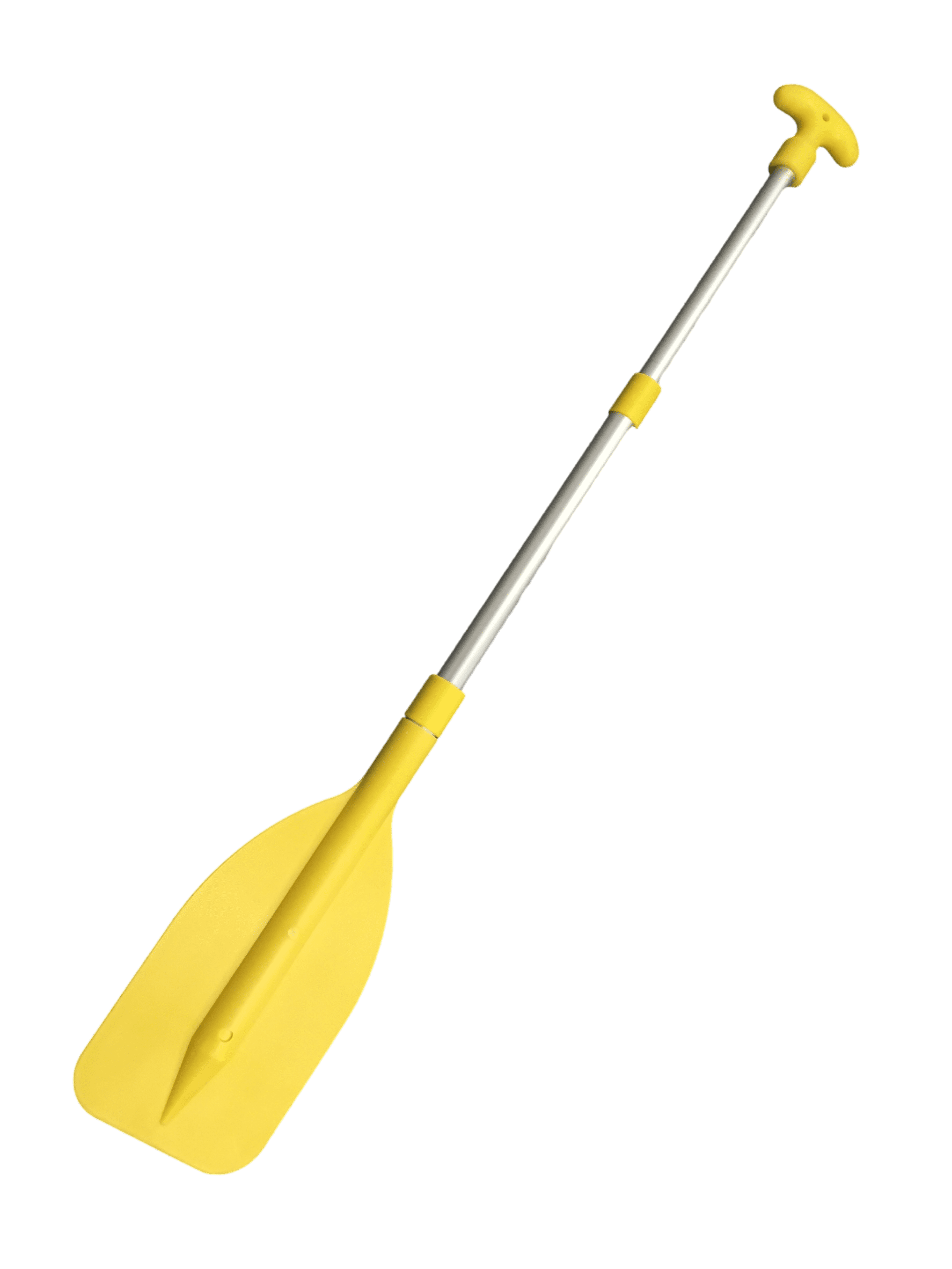 Yellow Telescopic Aluminum Paddle Set for Kayak & Raft