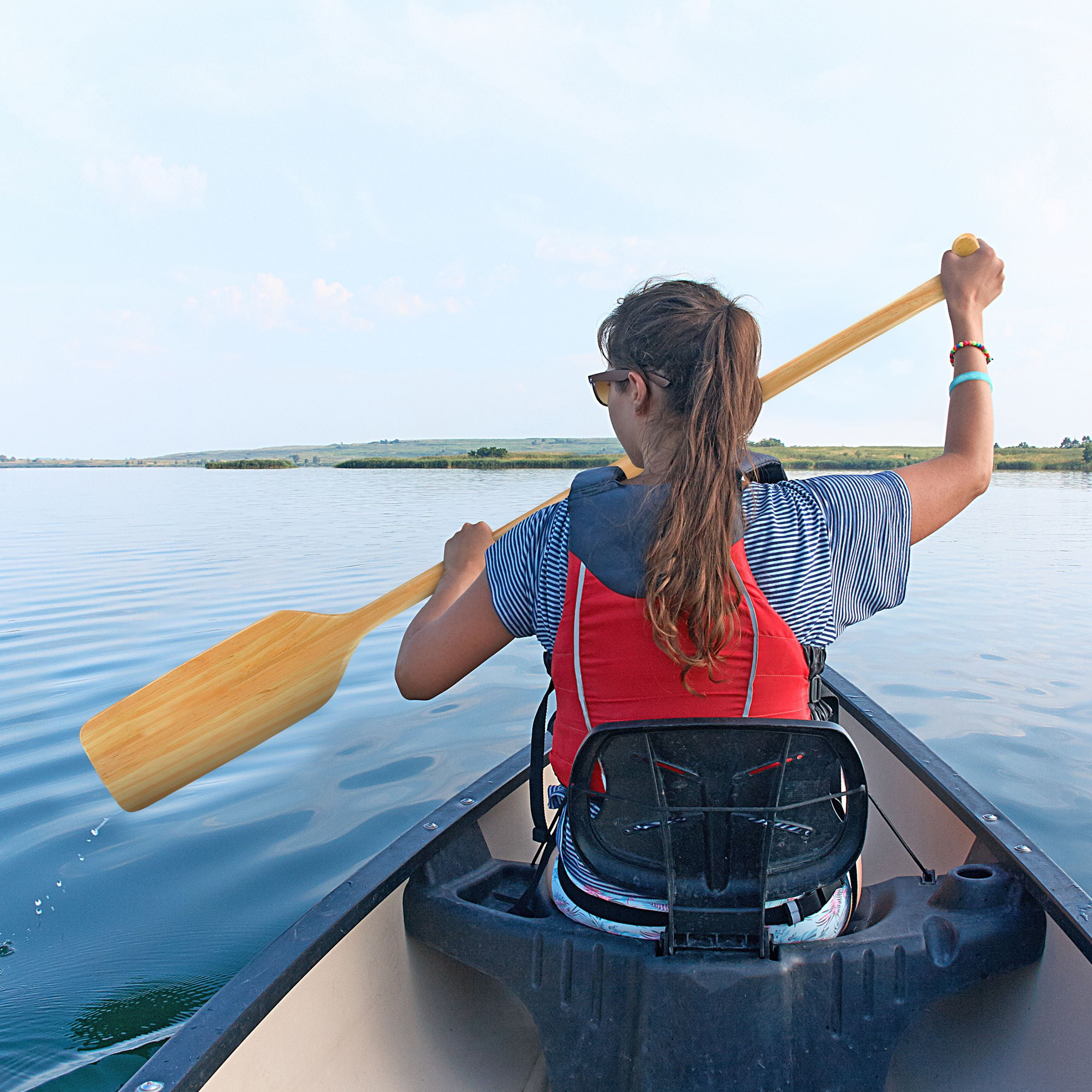 Shoreline Marine Wood Canoe Paddle 48" - Propel