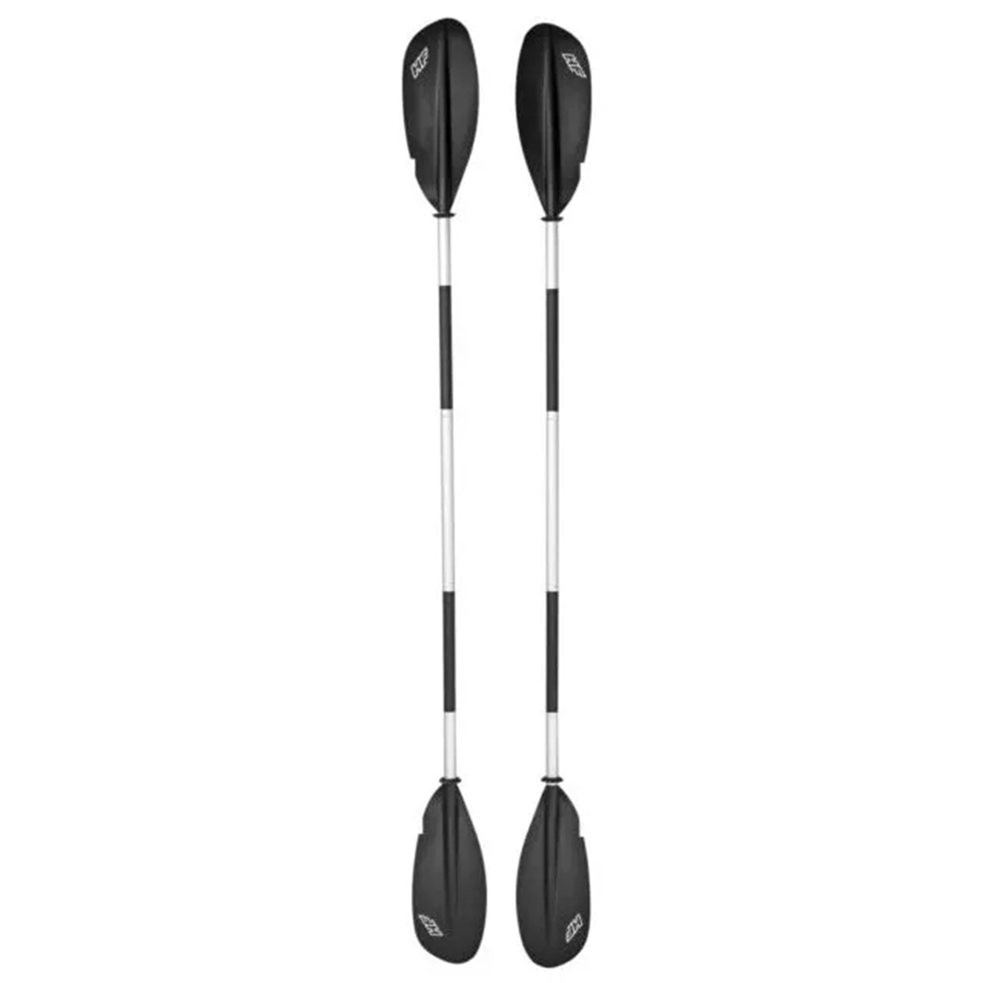 Adjustable Aluminum Kayak Paddle, Black/White - Bestway Hydro Force