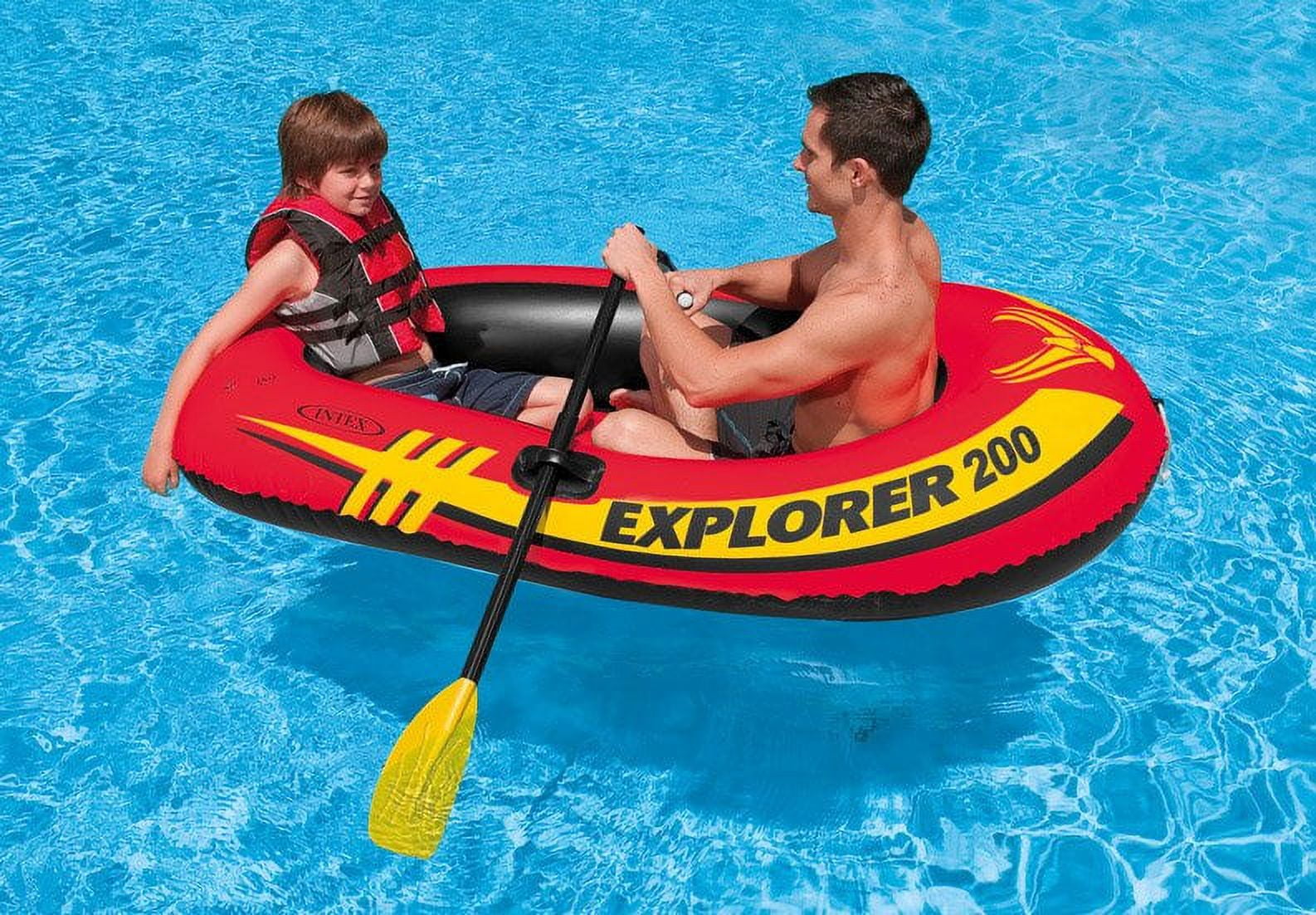 Intex Explorer 200 Inflatable 2 Person Rafting Set